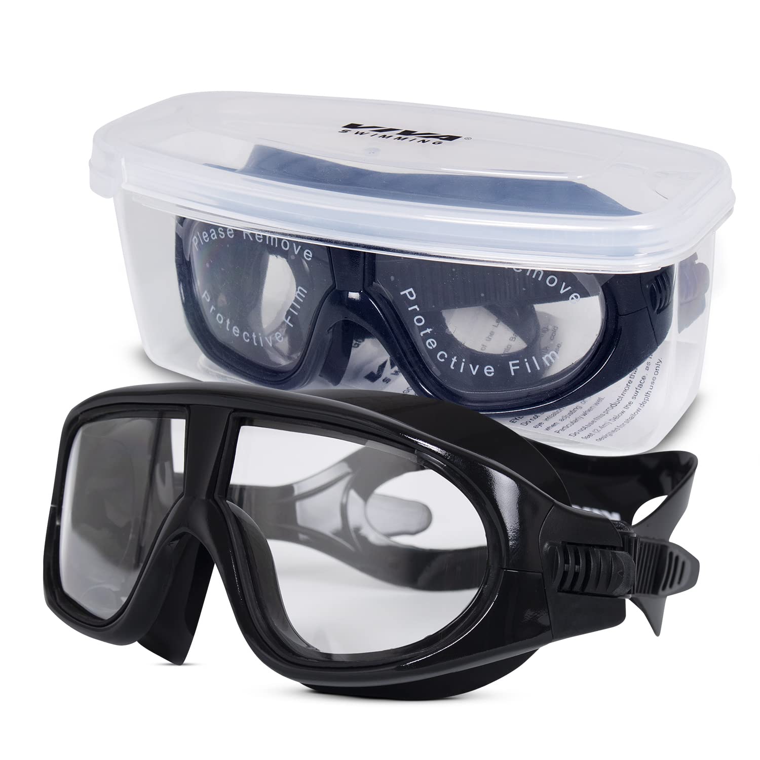 Viva Swimming Viva-400 High Performance Mask Goggle | Anti Fog | UV Protection | With Branded Case Packing| Unisex Adults/Boys (B0BZL38R96) Amazon Price History, Amazon Price Tracker
