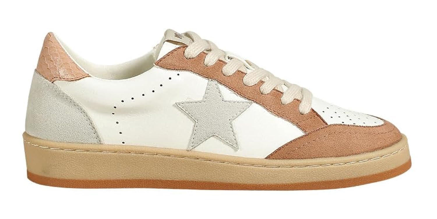 Mi.iM Avery Rubber Sole Lace-up Star Sneakers