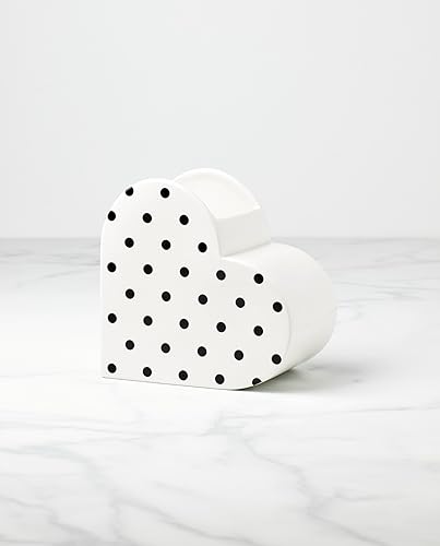 Miniatura 2 de Kate Spade New York Jarrón Dot Heart 2.16, Blanco
