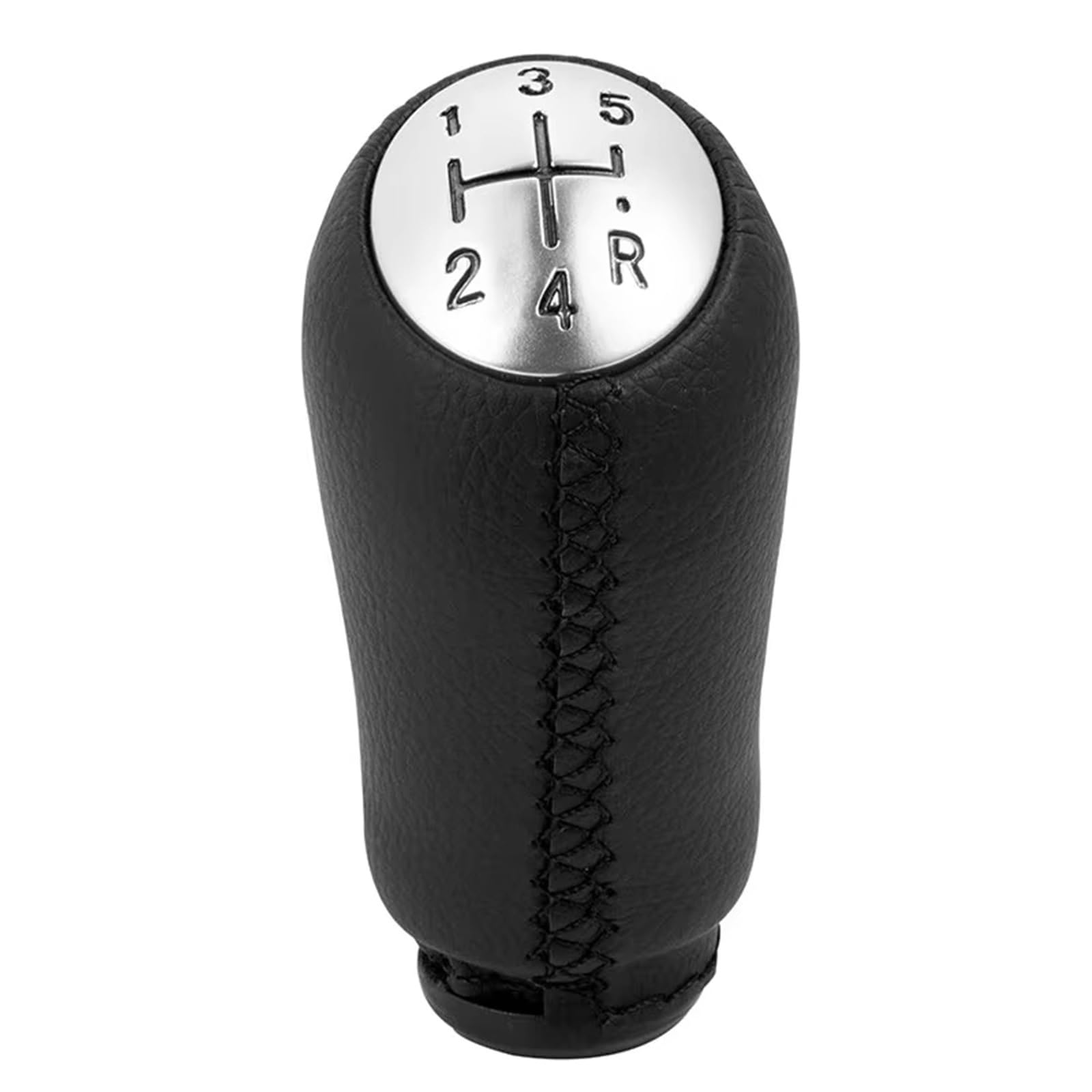 Llsucbd Black Stitching Car Gear Shift Knob For Megane Ii 2002-2009