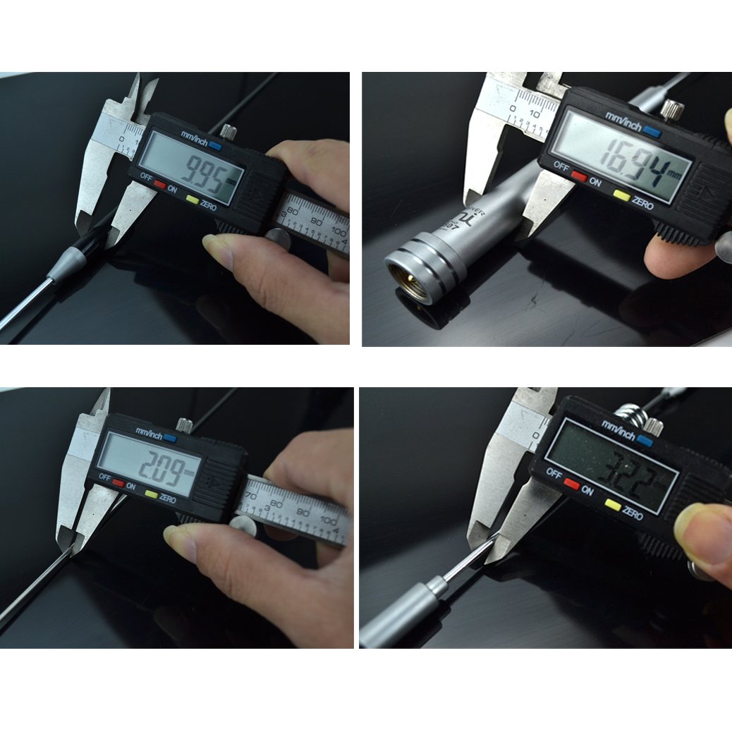 EasyTalk SG-M507 モービル 用 アンテナ 車載 144/430MHz ハイゲイン レピーター対応 全長74cm 2バンド アマチュア 無線 - 2