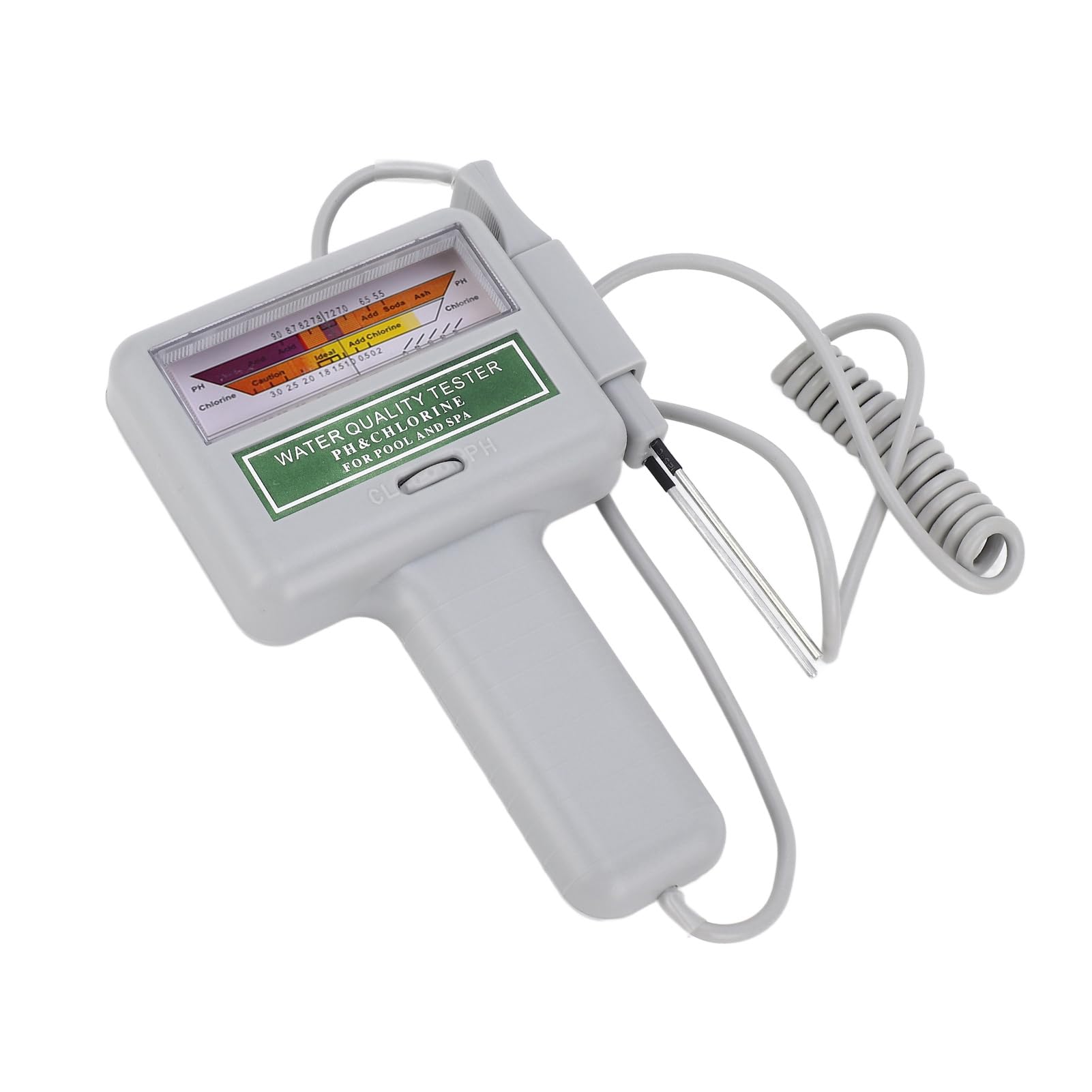 PH-Chlortester Tragbarer Digita-Wasserqualitätstester Wassertester Chlormessgerät Schwimmbad Spa Wasserqualitätsmonitor Checker