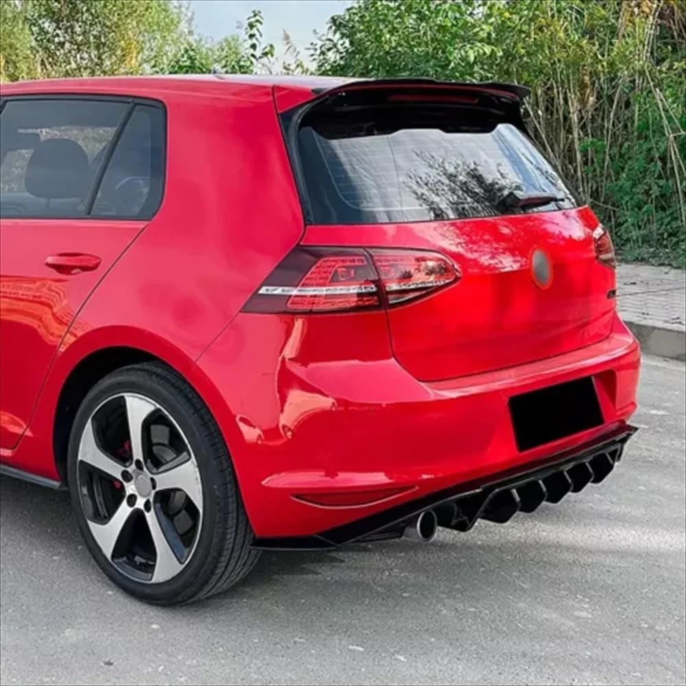 [GOOD SPOILER] Difusor Trasero para Volkswagen Golf MK7 GTI 7.5 Estilo TCR
