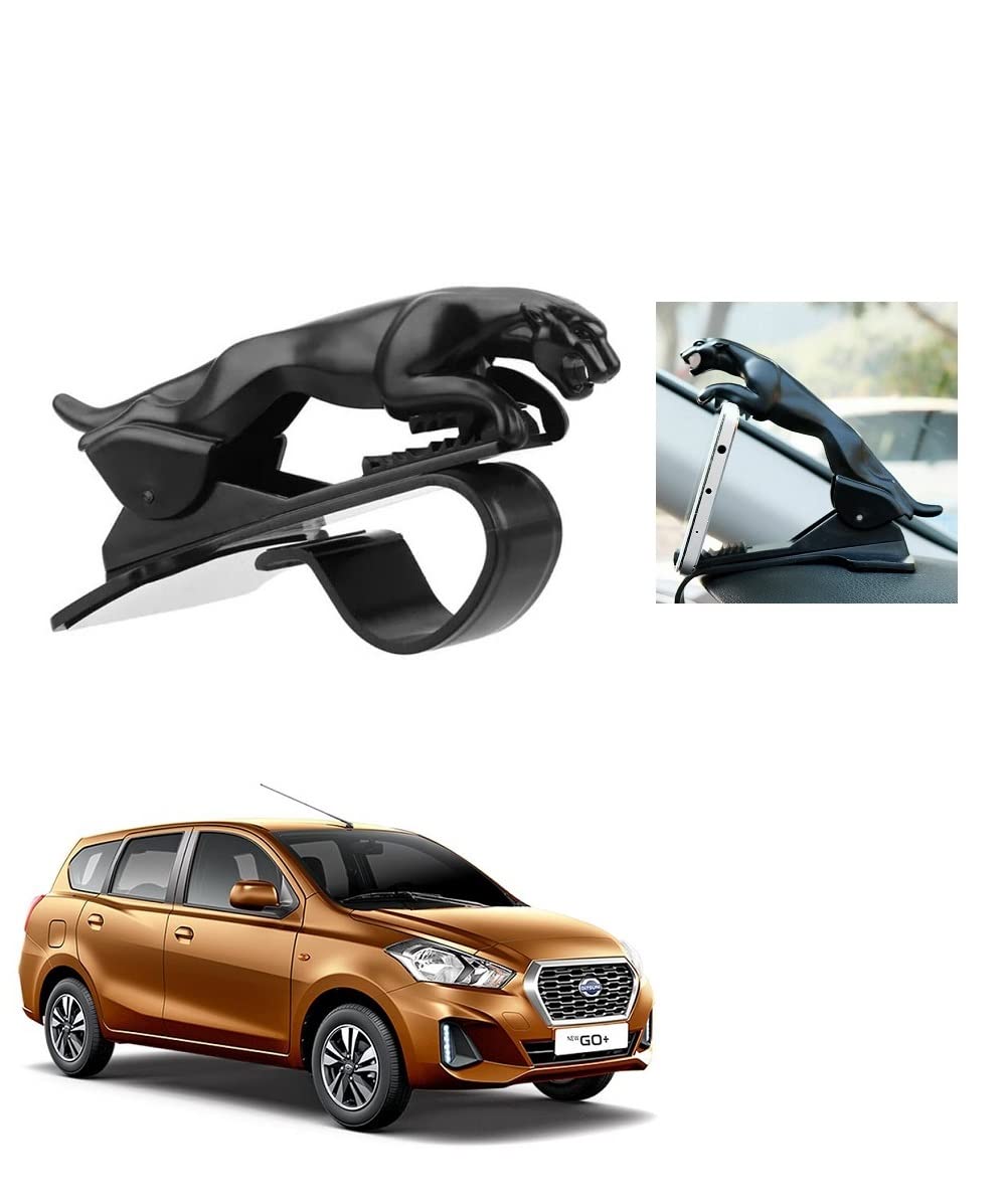 SPREADX Stylish Car Dashboard Jaguar Shape Mobile Smart Phone Stand Holder Clip Fix Type Universal Suitable for Datsun Go Plus-image-25