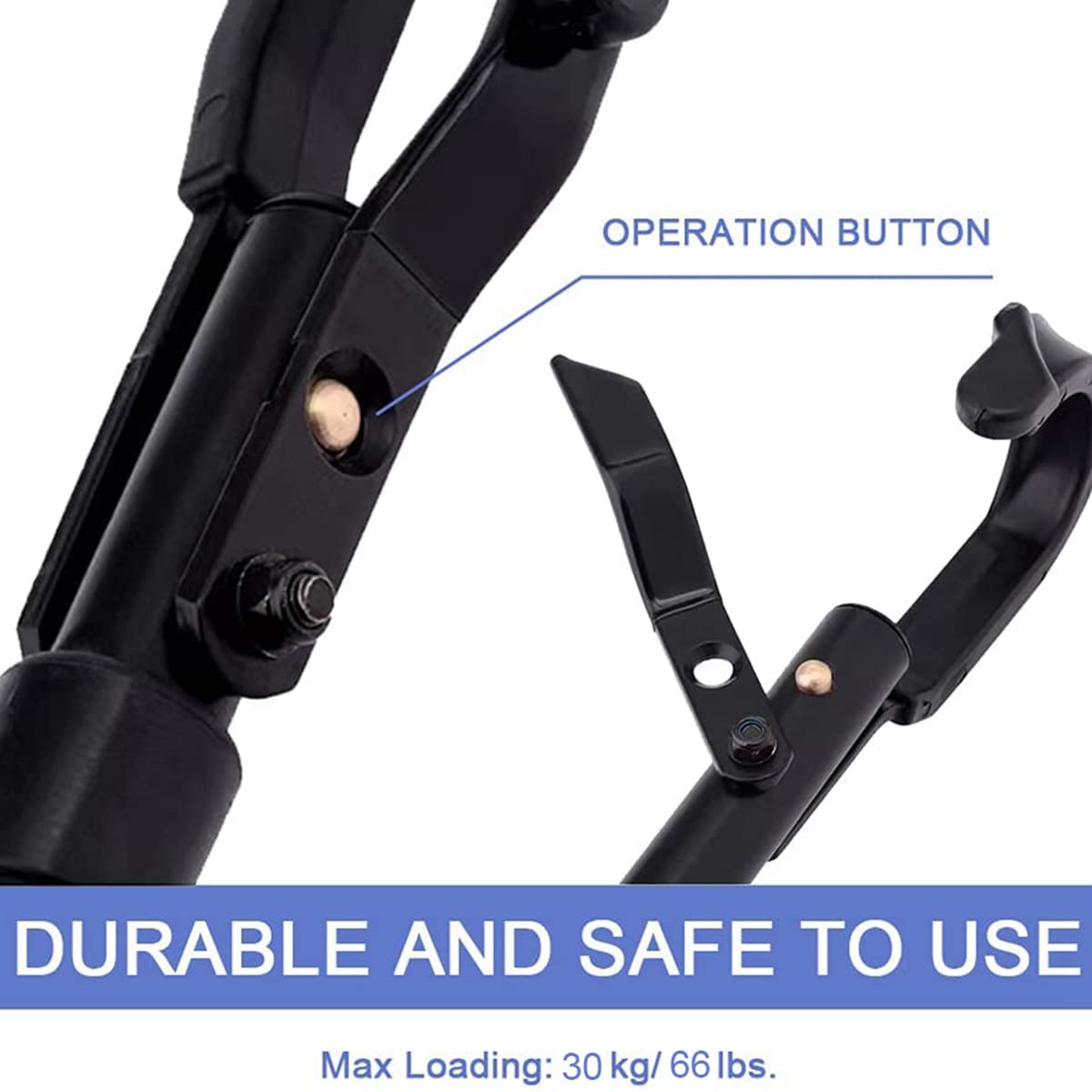 KapazitäT 30 Kg / 66 Lbs Fahrrad Fahrrad Oberrohr Querstange Rahmen Einstellbarer Adapter für Y-Rahmen Lady FahrradträGer