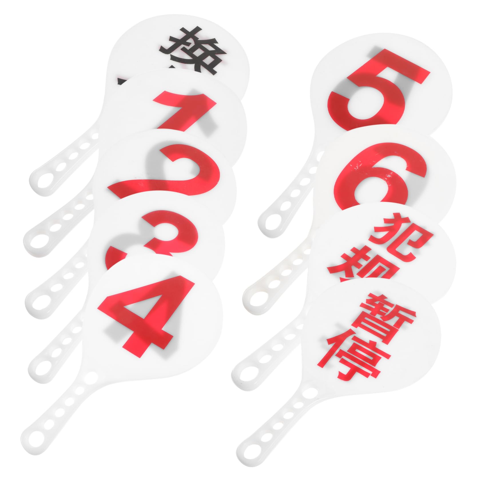 Totority Professional Basketball Referee Boards Abs Material Suspend Judge Cards Multi-Function Kit