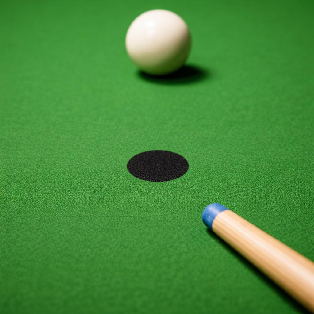 Stół bilardowy Kropki, naklejka bilardowa White Ball Locator Akcesoria bilardowe