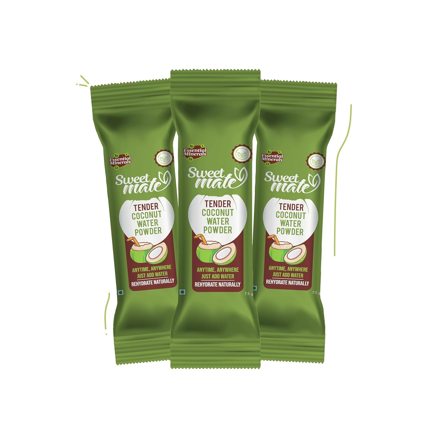 Sweetmate Electrolyte Drink Mix (6 Gram, Lime Lemon) (B0DFH35WG5) Amazon Price History, Amazon Price Tracker