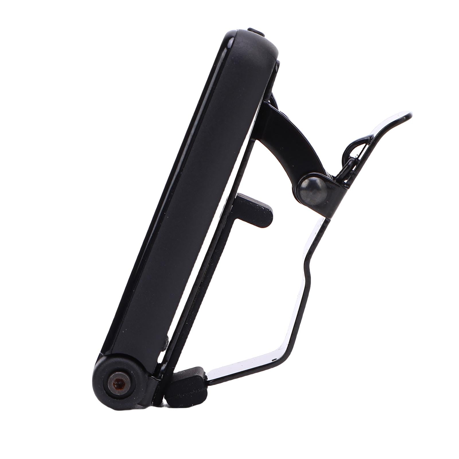 Alomejor Accordatore per Chitarra, Rotazione di 360 Gradi con Display LED per Chitarra Basso Violino, Accordatura Accurata da 435 Hz a 445 Hz per Musicisti