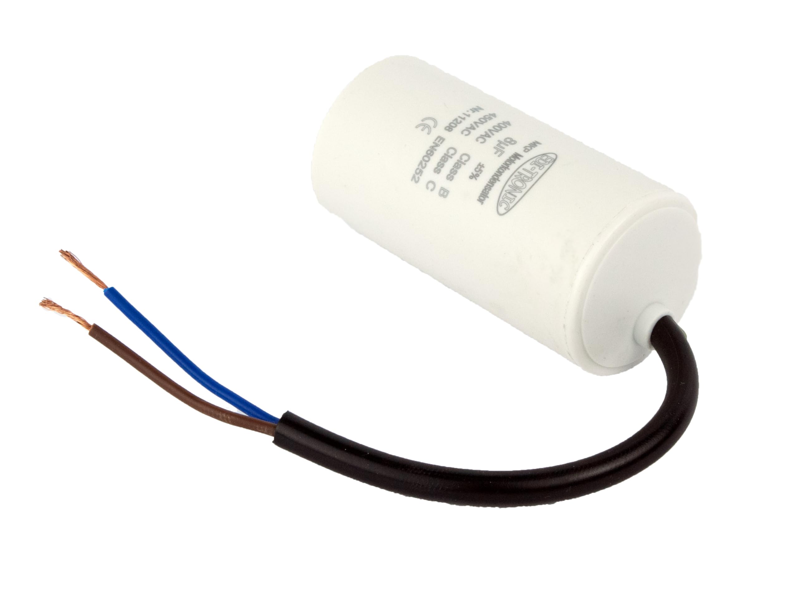 CONDENSATORE DI AVVIAMENTO MOTORE 1.5uF 450Vac 1,5uf 450V CBB61 VENTILATORE CLIM