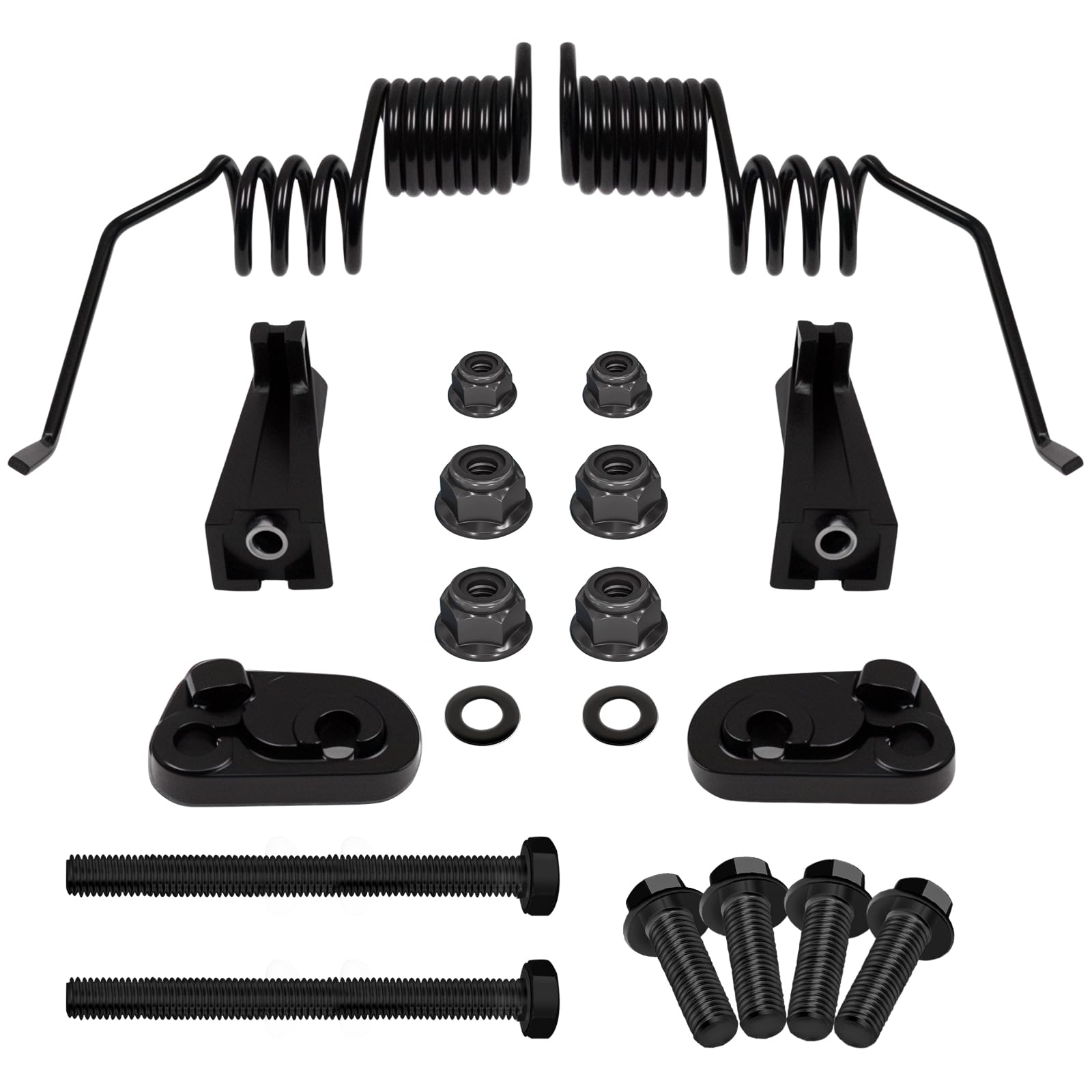 QBselecar Spring Style Rail Mount Snowmobile Ice Scratchers kit Compatible with Ski-Doo Summit 2008-2020 Replace 860201728 860201761 860201140