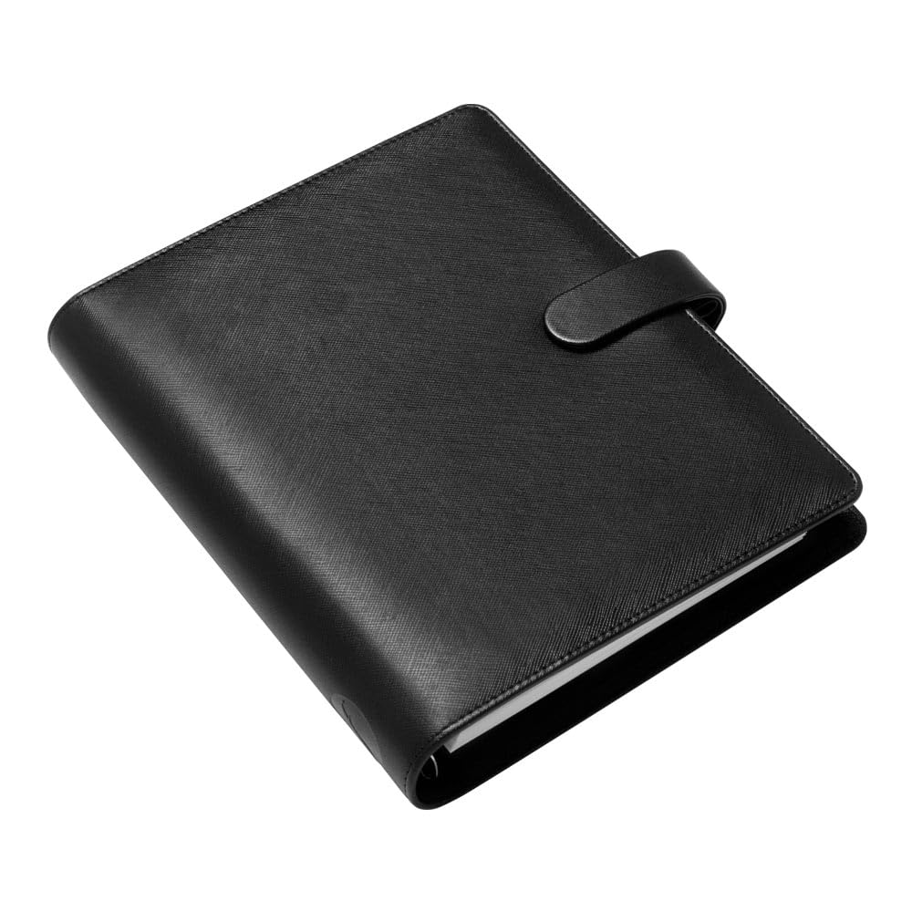 Filofax Saffiano Organizer, A5 Size, Black - Seychelles - View #4