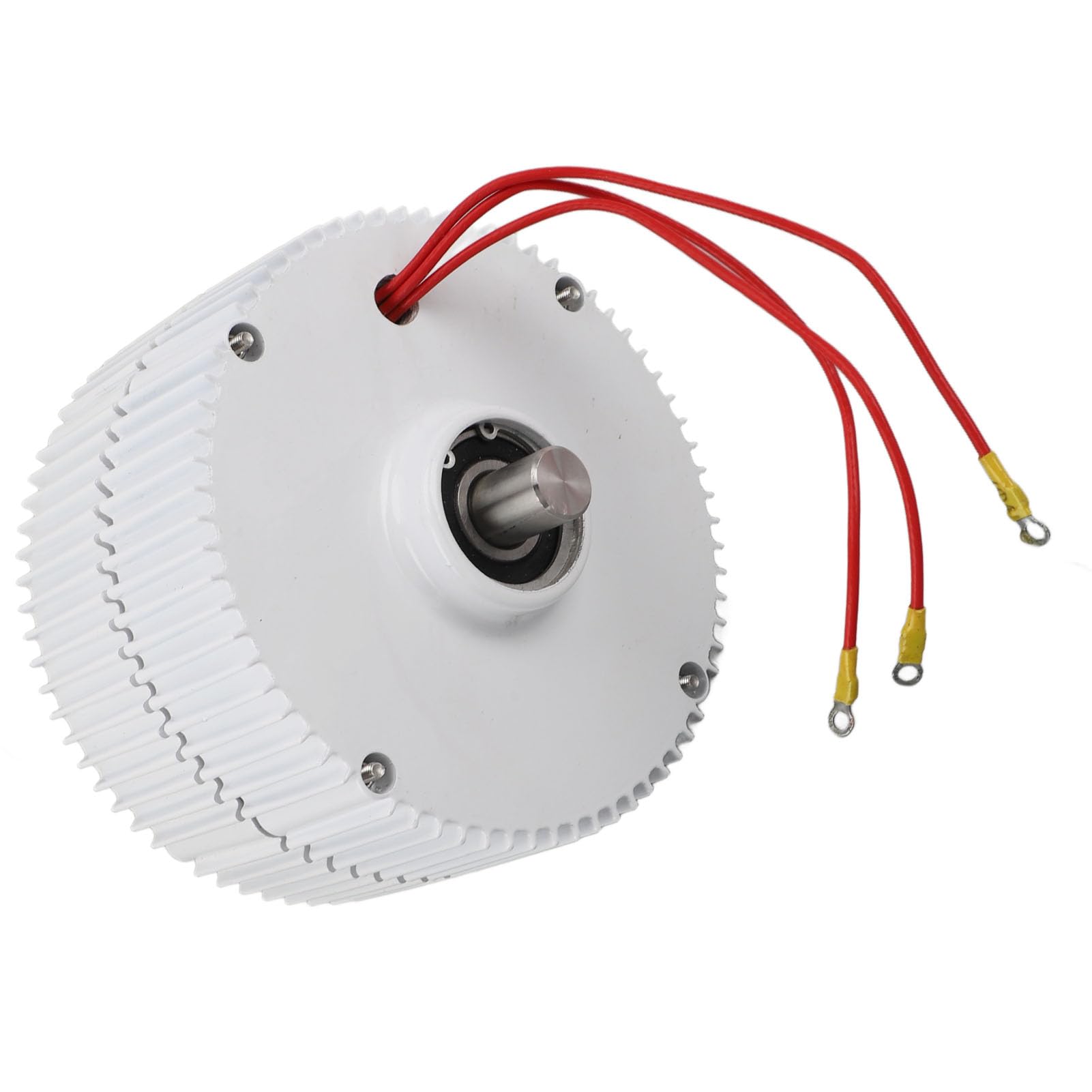 Cocoarm Generatore a Doppio Albero da 48 V, Generatore Sincrono a Magneti Permanenti con Tecnologia CA Trifase, Lubrificazione a Grasso, Struttura Compatta per Turbine Eoliche Verticali o