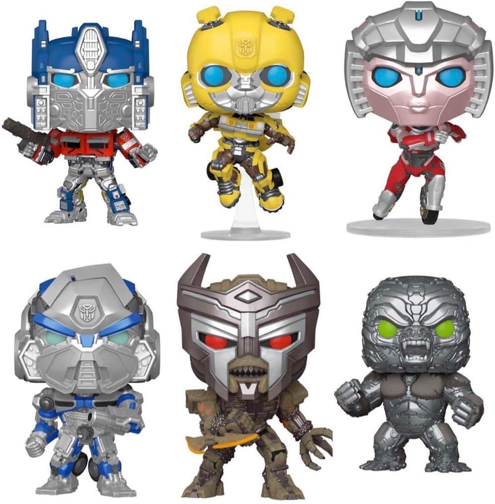 Funko Transformers Rise of The Beasts Pop! Complete Set (6)