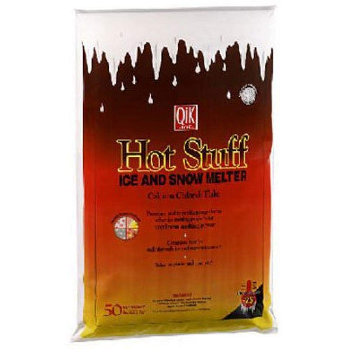 Milazzo Industries 01050 Qik Joe Hot Stuff Ice and Snow Melter Flakes, 50-Pound