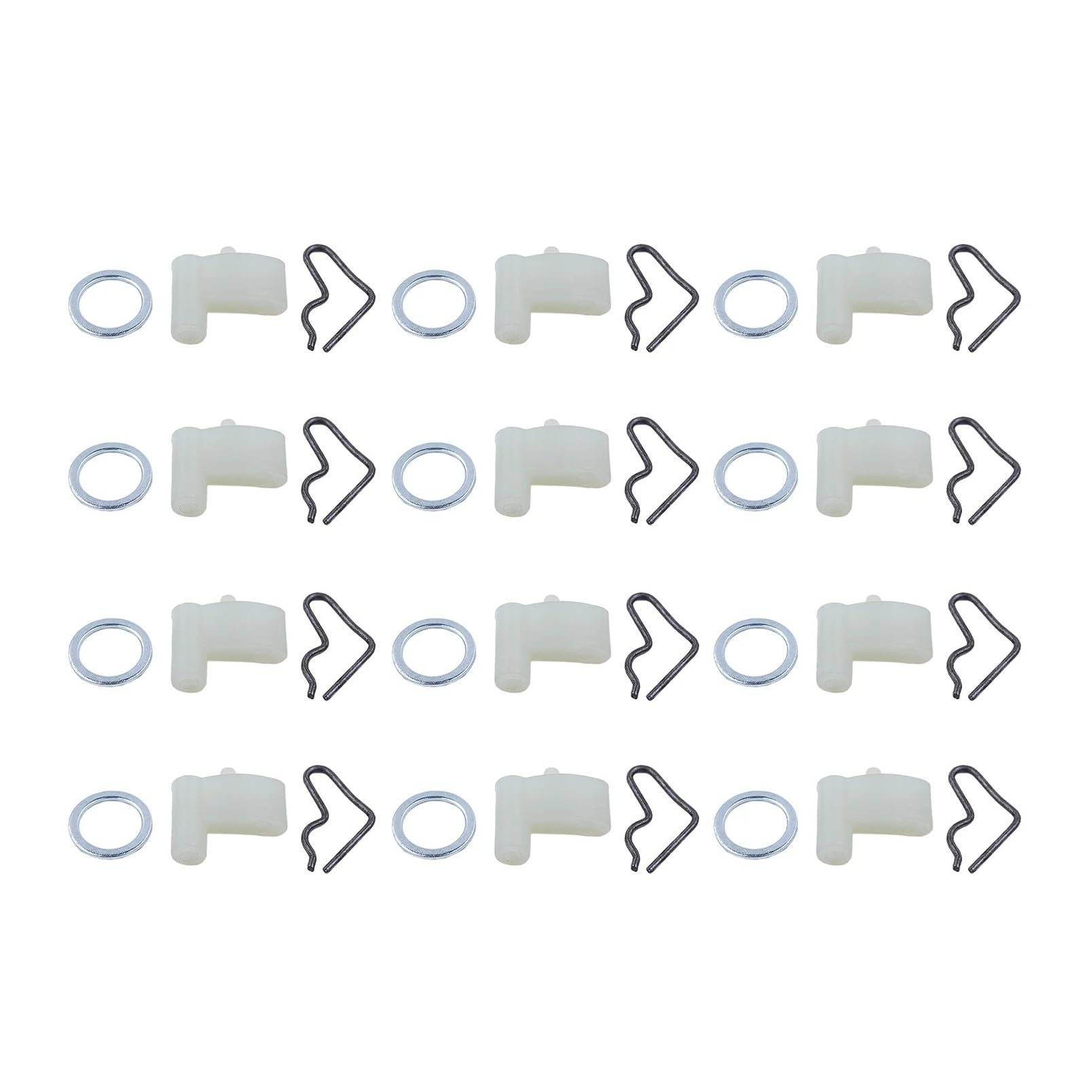 Kit di 12 cricchetti di avviamento a Strappo Adatti for seghe da Taglio TS400 TS410 TS420 Sostituisce 00001957200 0000-195-7200
