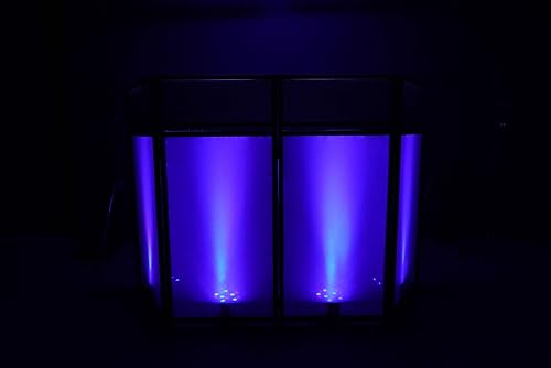 Miniatura 8 de Rockville RockBooth - Fachada de cabina de DJ para evento con mesa integrada + bolsa de viaje + tela