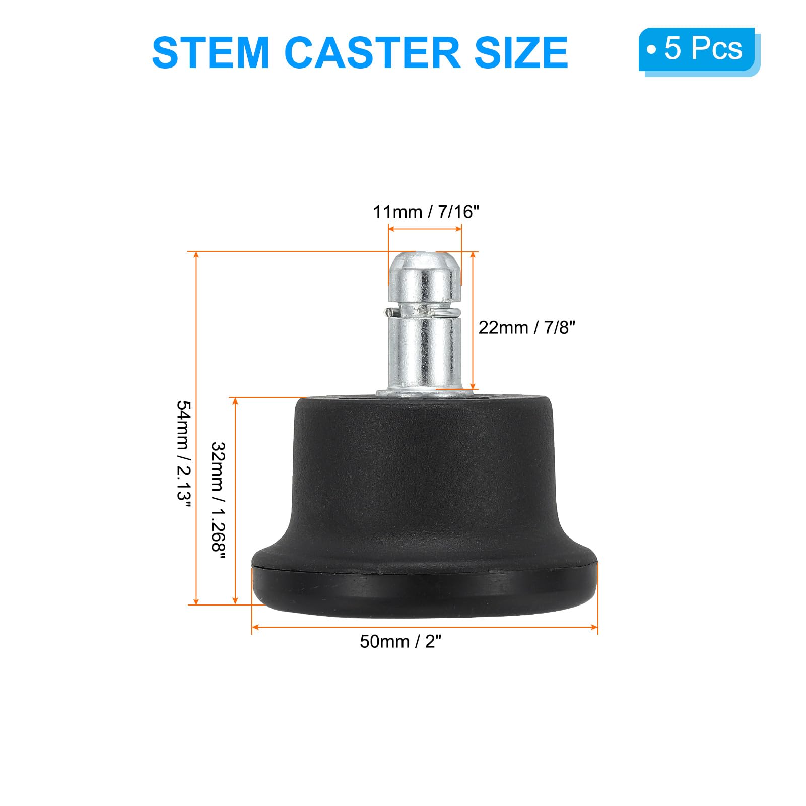 PATIKIL 1.3" Bell Glides Replacement - Image 2