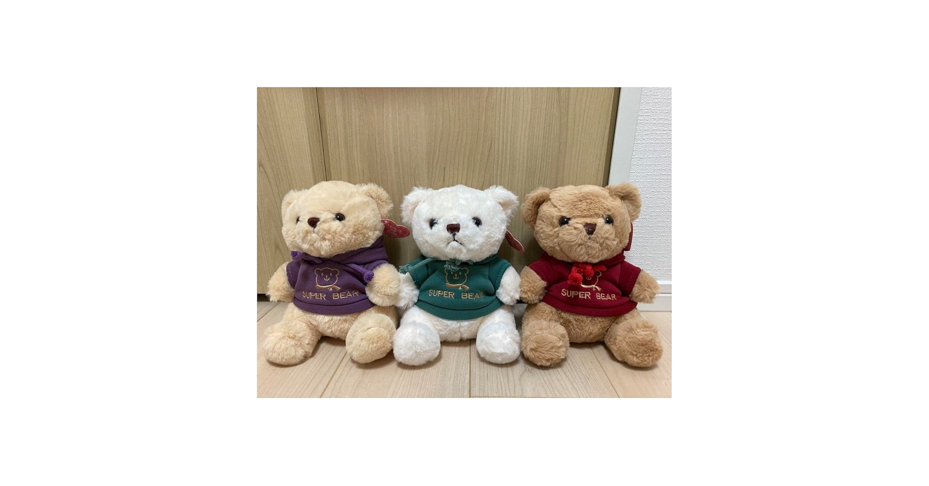 Amazon.co.jp: superbear ぬいぐるみ くま スーパーベアー ベア