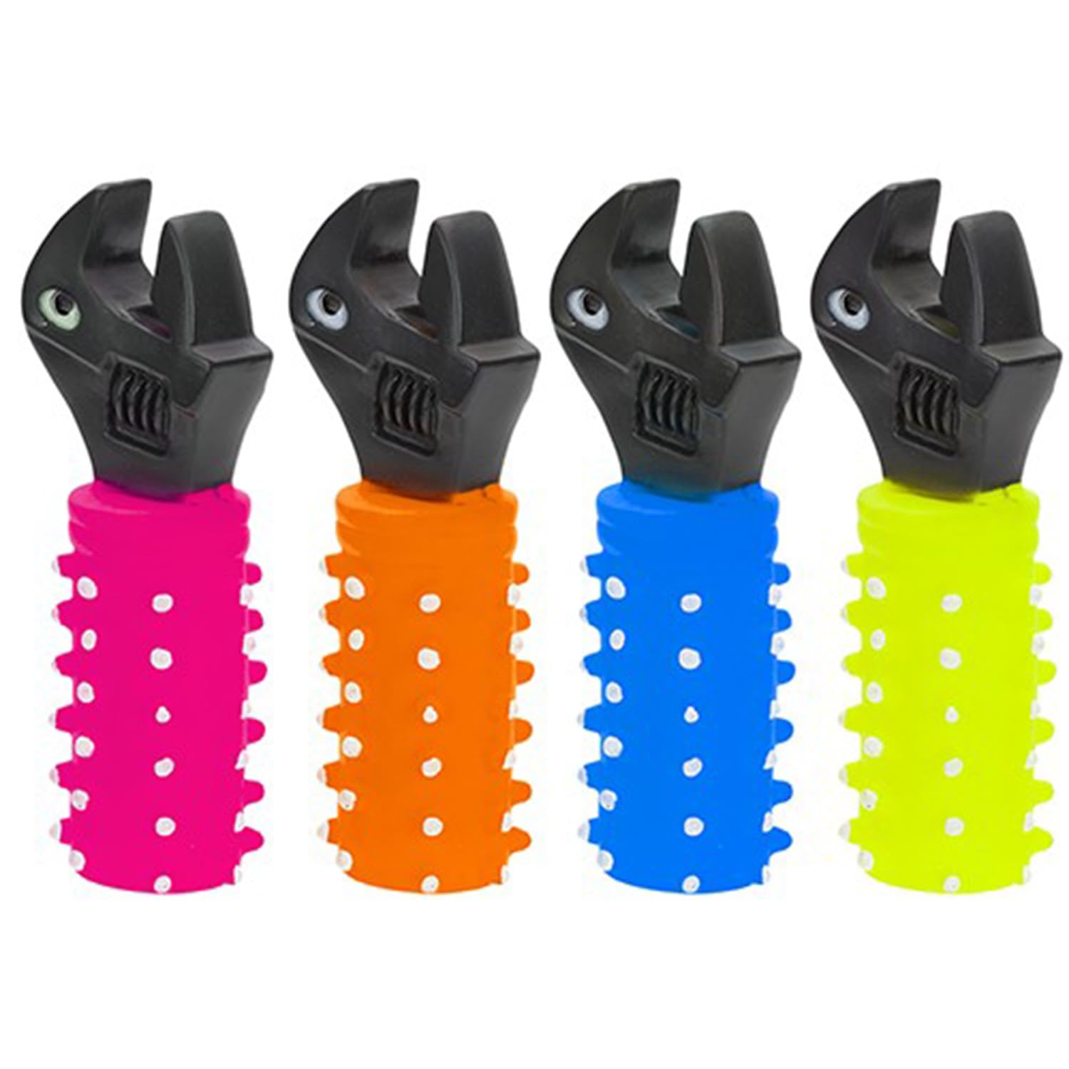 Spinners Vibrant Vinyl Dog Toy - Assorted Colors & Entertaining Toy - Perfect for Puppies & Adult Dogs - 1 Pc