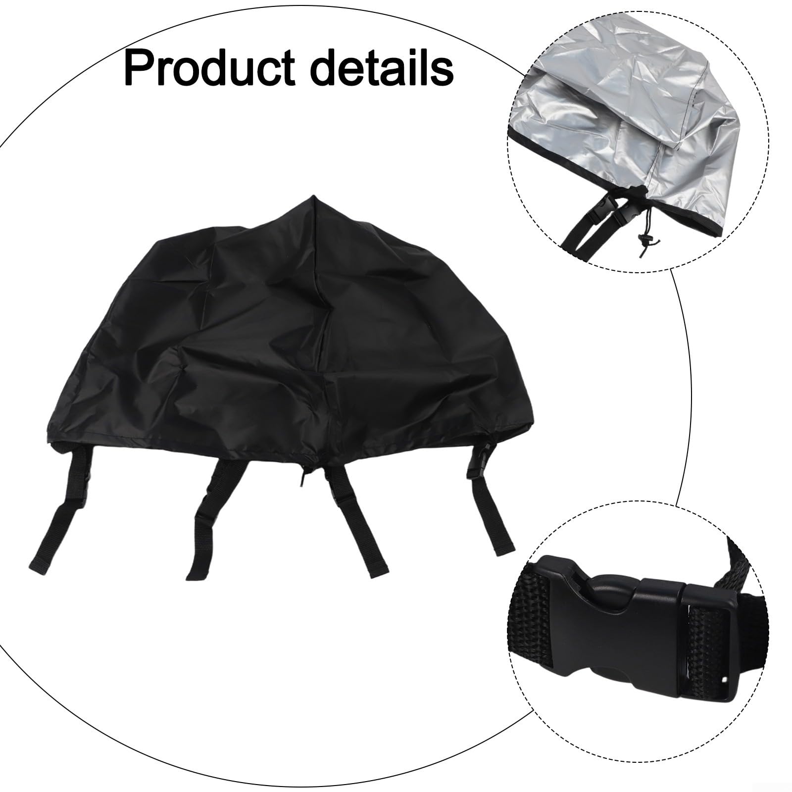 Funda para exprimidor de exteriores para trituradoras manuales de frutas, funda protectora contra el polvo Oxford 210D con hebillas resistentes al viento y cordón, escudo impermeable para equipo de