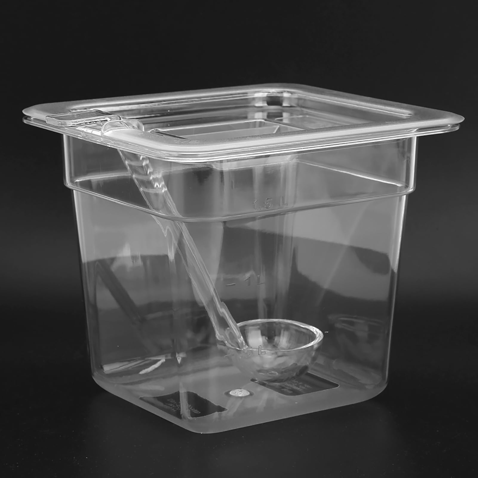 Transparente Gewürzbox, Pfeffer, Salz, Gewürzdose, Aufbewahrungsbehälter für die Küche zu Hause