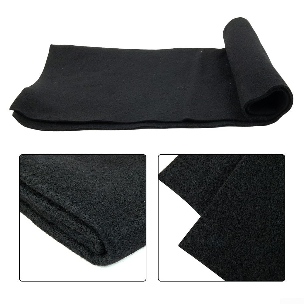 Couverture de soudure en feutre de carbone, haute température, ignifuge, tampon isolant, bouclier torche, plomberie, dissipateur thermique, feutre, 210 cm x 90 cm