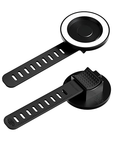 Miniatura 6 de Soporte magnético para teléfono para cochecito, carrito de compras y carrito de golf  Soporte de teléfono para manillar para MagSafe  Correa con