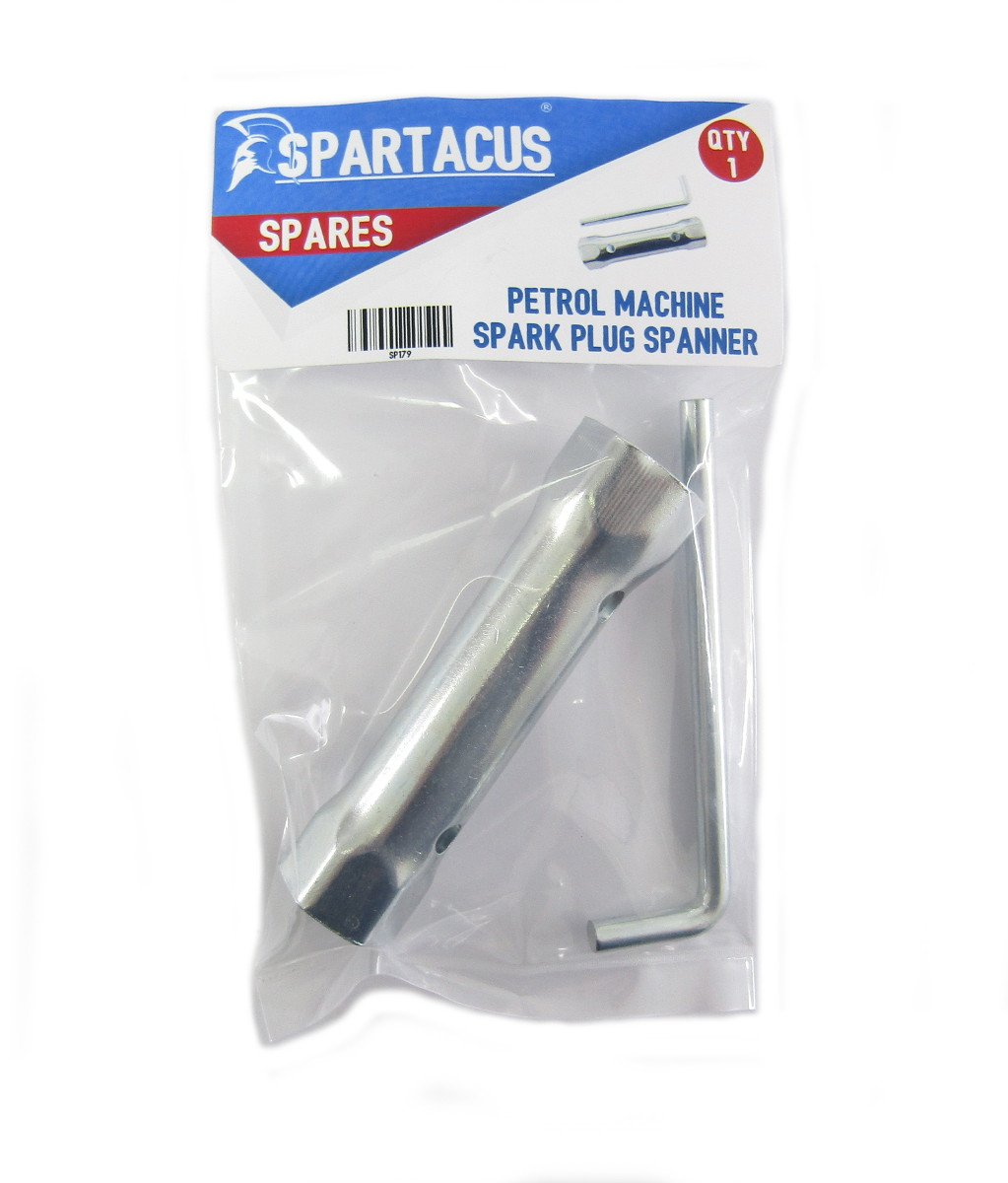 Spartacus Universal Spark Plug Spanner For Easy Removal of Lawnmower Spark Plugs