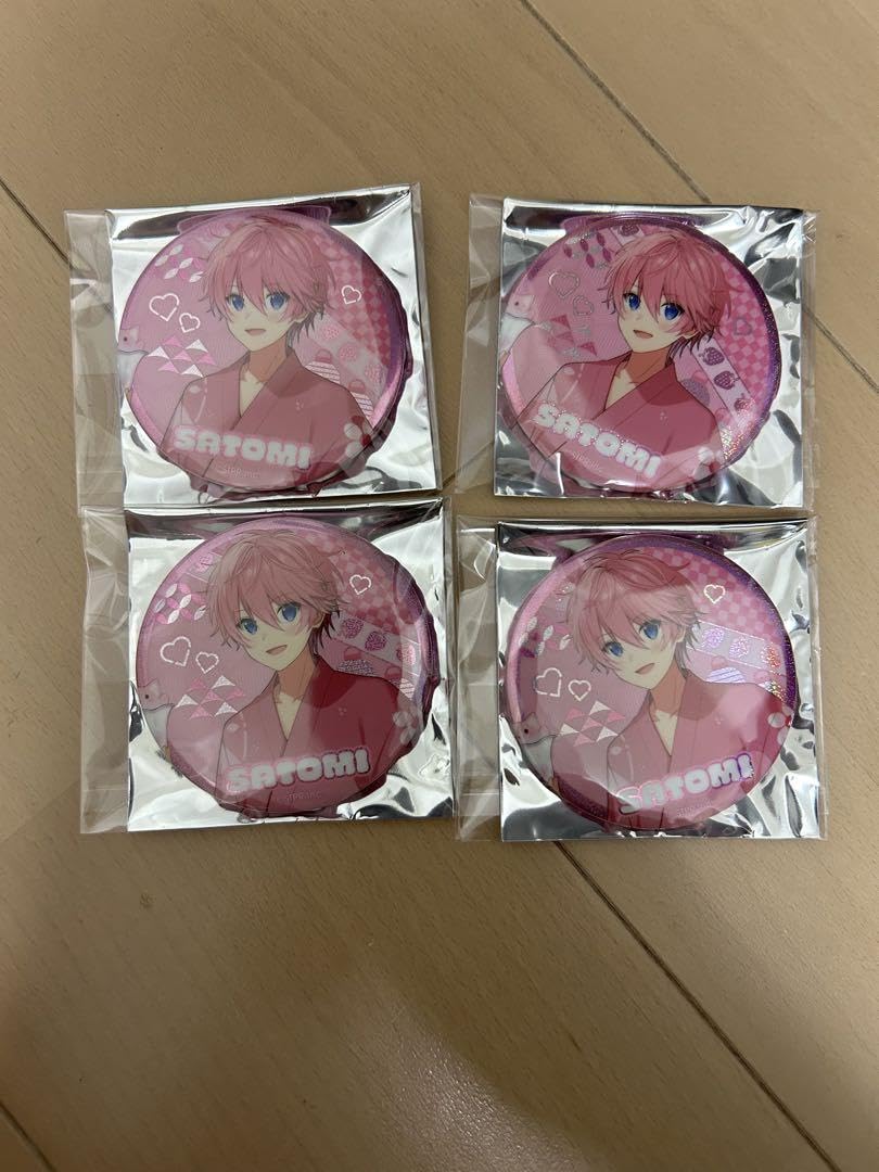 すとぷり 2023年 Summer BIG缶バッジ さとみくん