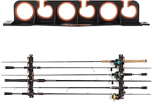 KastKing SafeGuard 6-Rod Ceiling Fishing Pole Rack