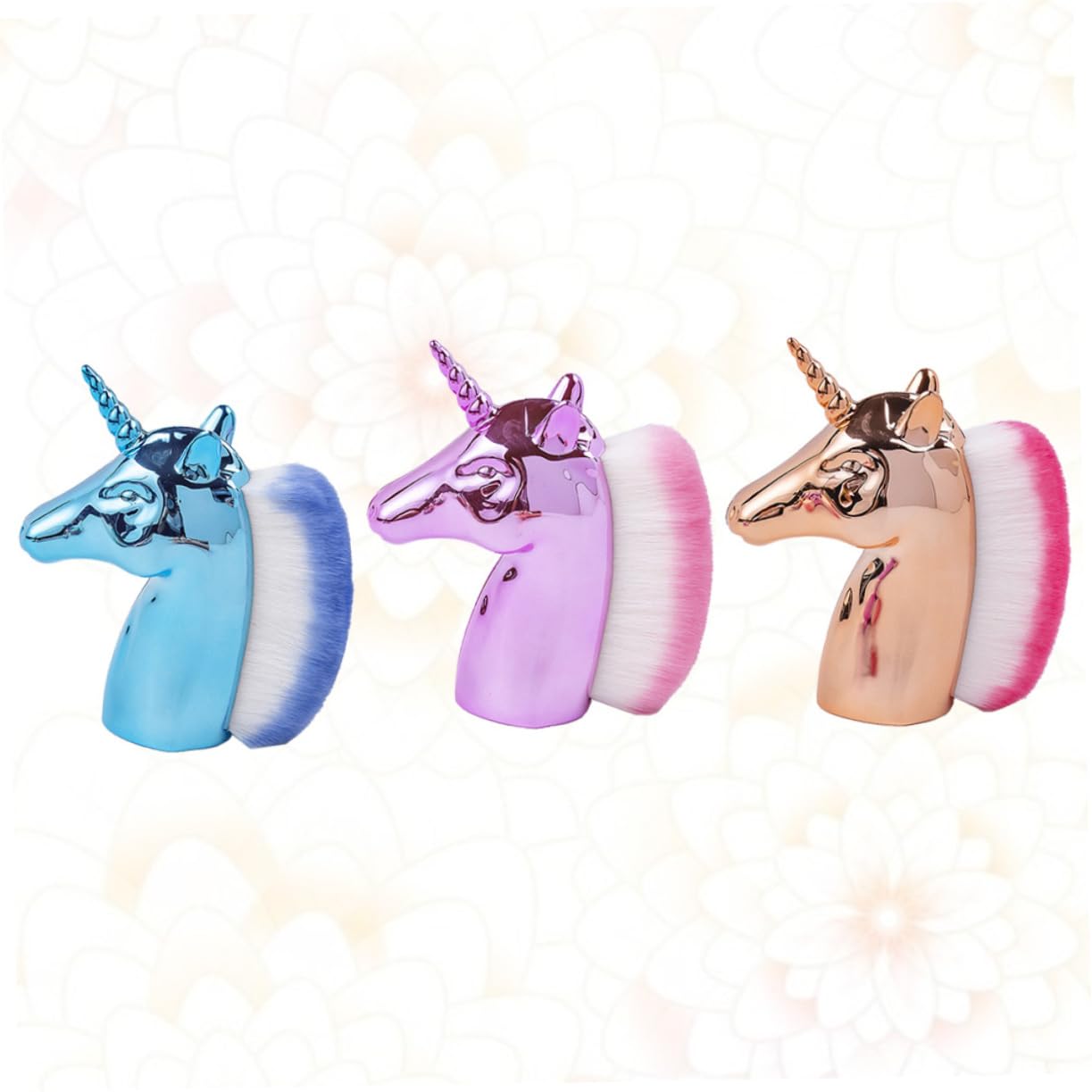 FRCOLOR 3piezas Cepillos De Uñas De Unicornio Para Limpiar El Polvo Duradero y Fácil De Usar