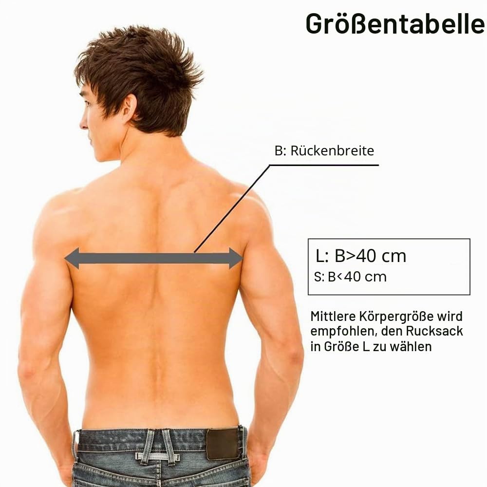 Seitenschlaf-Rucksack Anti-Schnarch-Hilfslösung Schlafposition-Trainer (L)