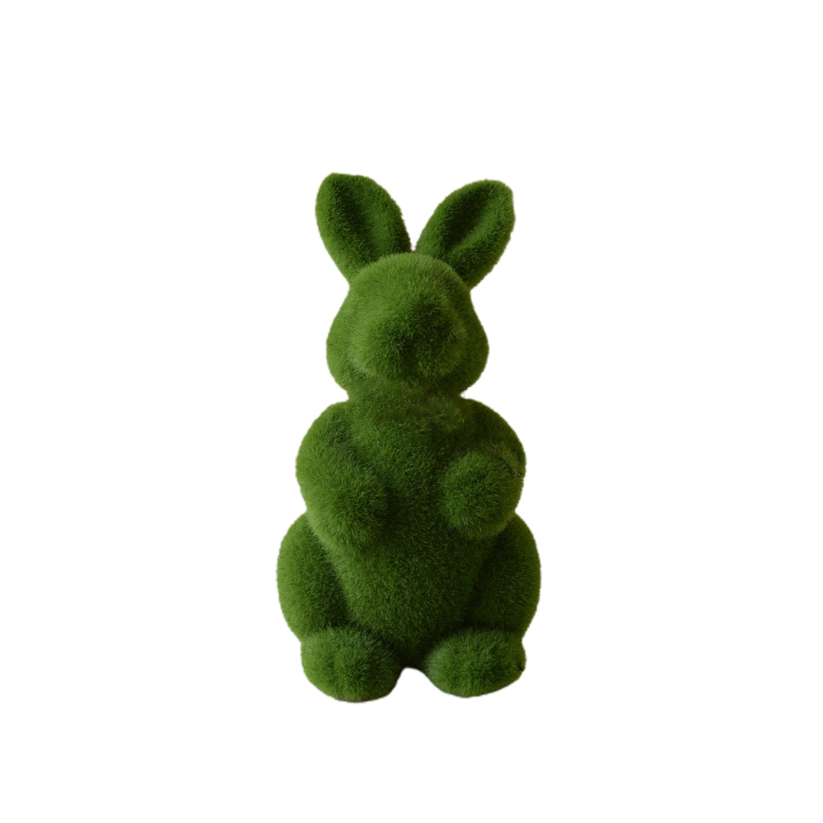 JUCAI Bunny Doll Ornament Lovely Simulation Foam Easter Rabbit Decoration for Living Room S
