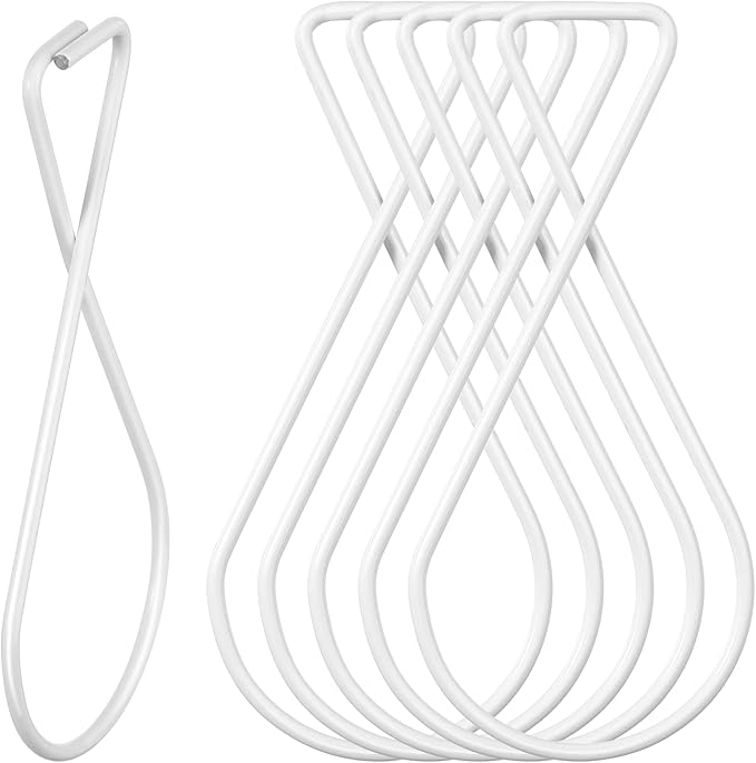 60 Pieces White Ceiling Hooks Ceiling Tile Hooks Ceiling Hangers