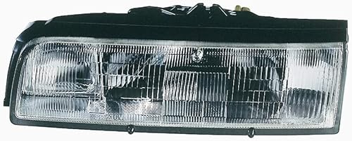 Para Mazda 626 1988-1992 Conjunto de faros delanteros lado del conductor MA2502102 8BGE-51-040A