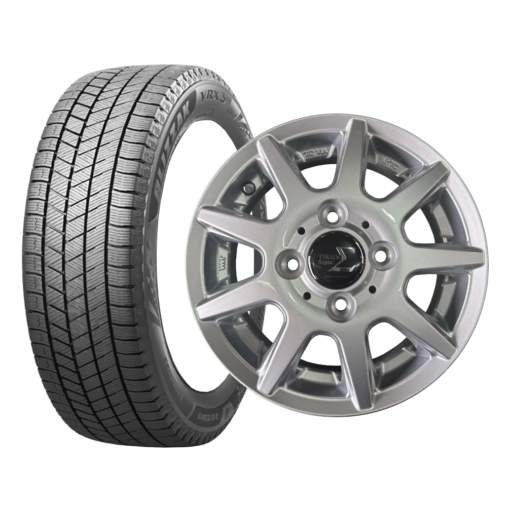 Amazon | (タイヤ)ブリヂストン VRX3 155/65R13 73Q (ホイール)TIRADO