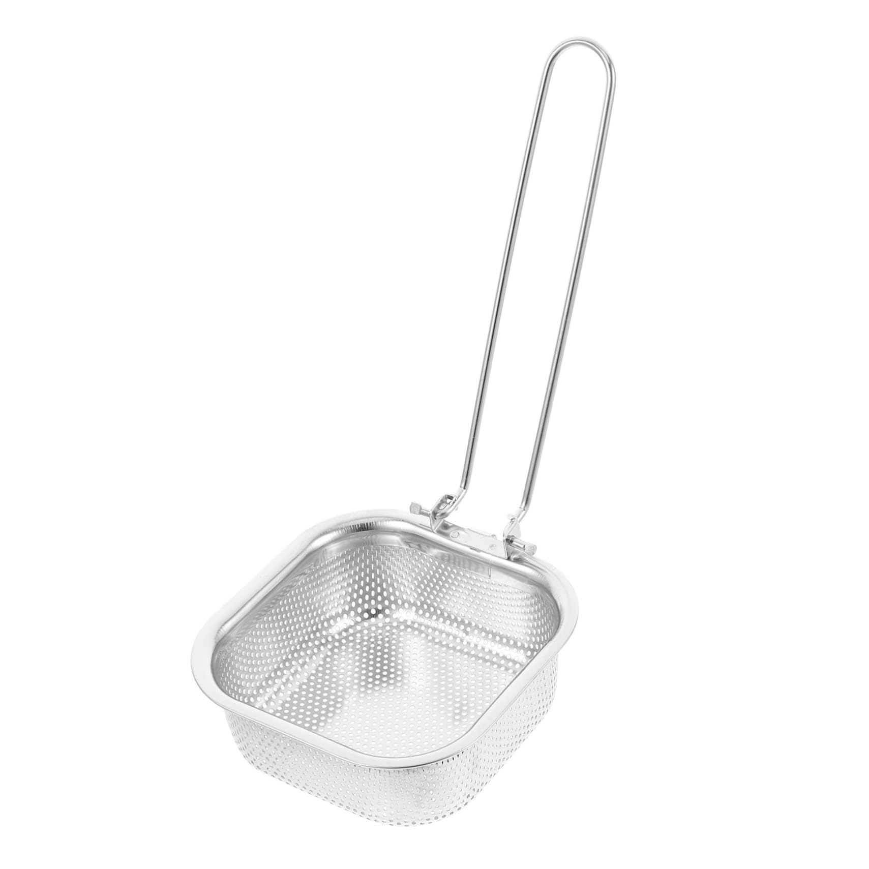 GLEAVI Stainless Steel Hot Pot Strainer with Hook Colander for Noodles Frying Versatile Cooking Tool for Filtering Skimming Kitchen Essential for Hot Pot Frying Tasks