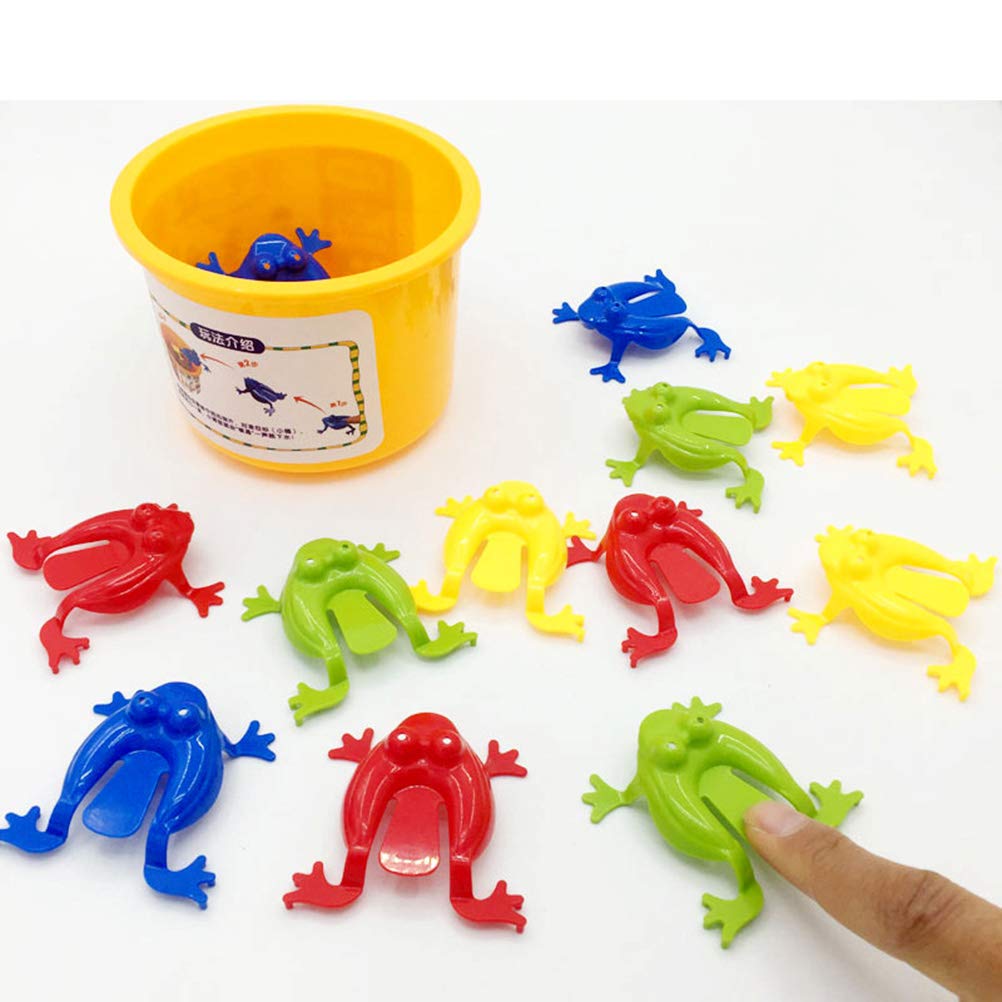 40 Mini Juguetes De Rana Saltarina | Ranitas De Colores Que Brincan Para Fiestas Y Juegos Infantiles