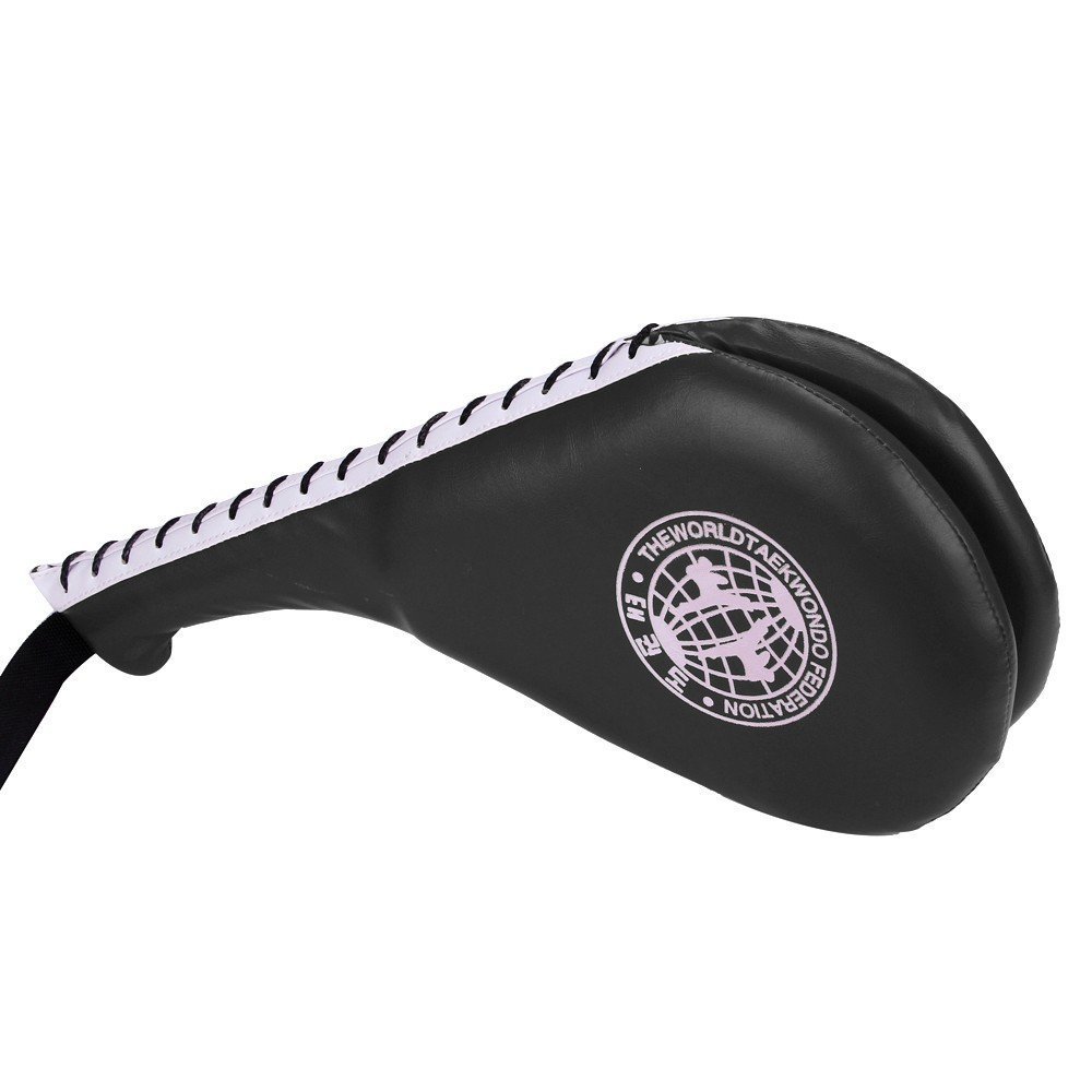 JERN Taekwondo Durable Kick Pad Target for Karate Kickboxing Training (Black)