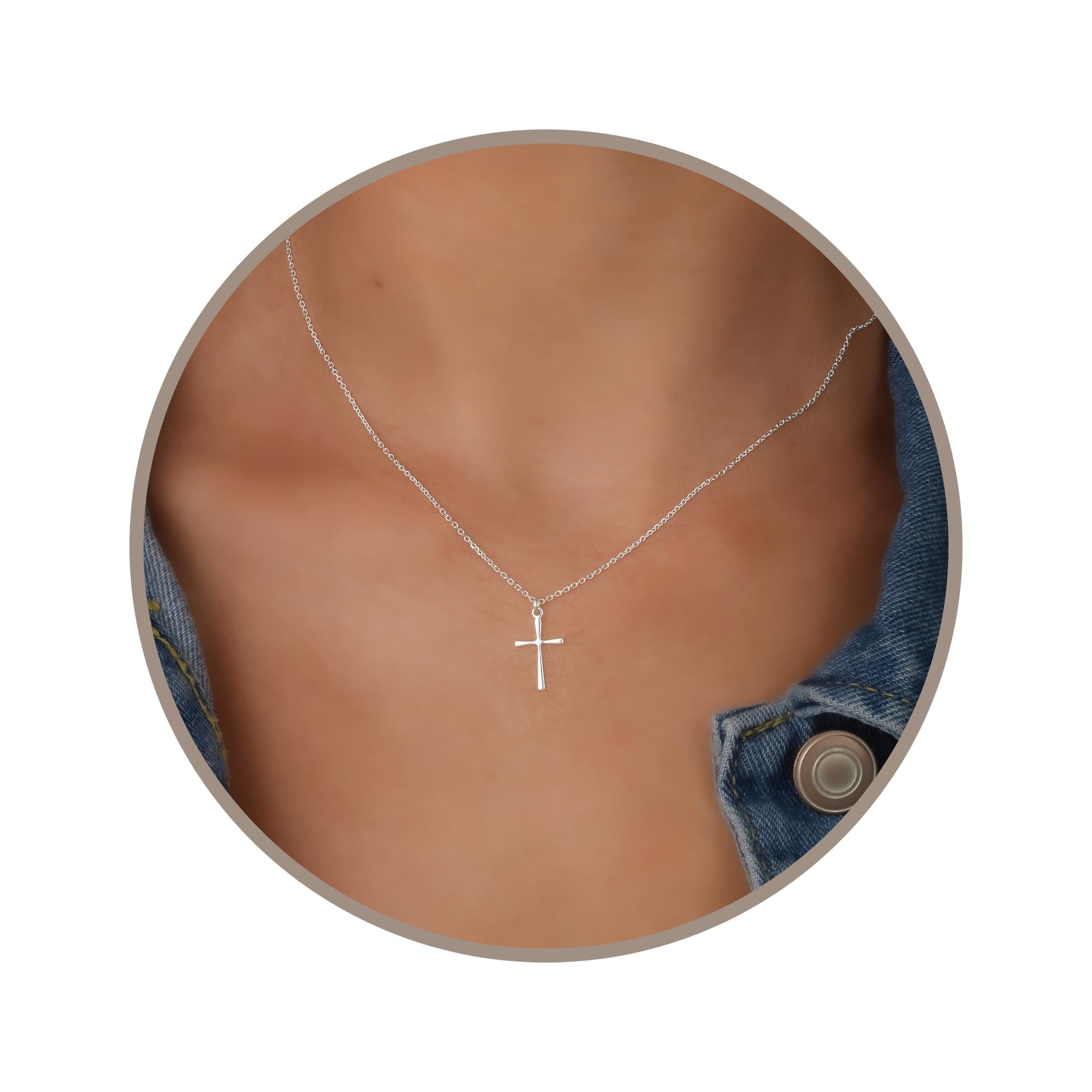 Annika Bella Cross Necklace