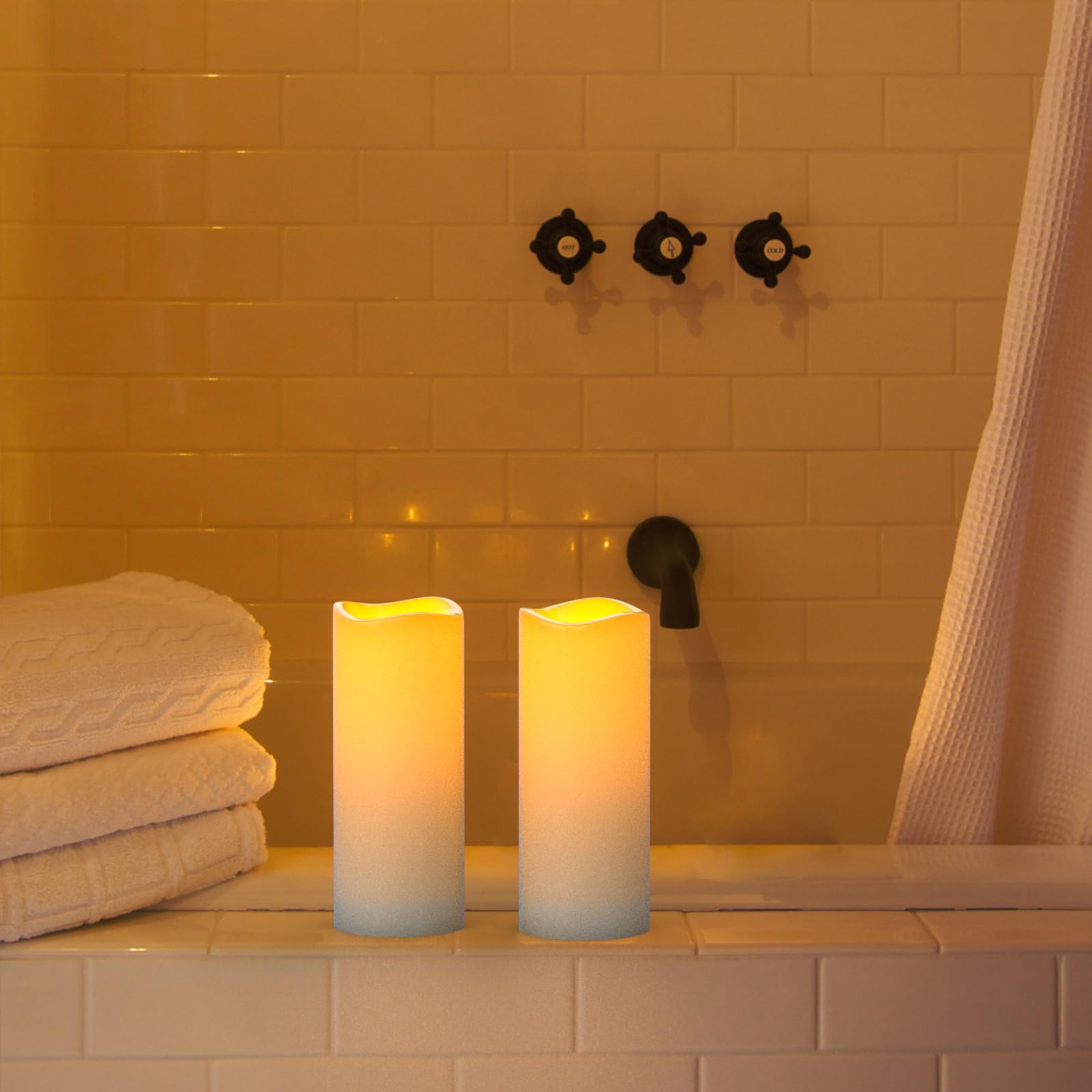 6 Candele LED Ricaricabili Con Telecomando - Tremolanti, Timer Per Decorazioni