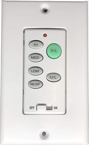 Ventilador de techo control remoto de pared uc9050t con Up y Down Luz No reverso