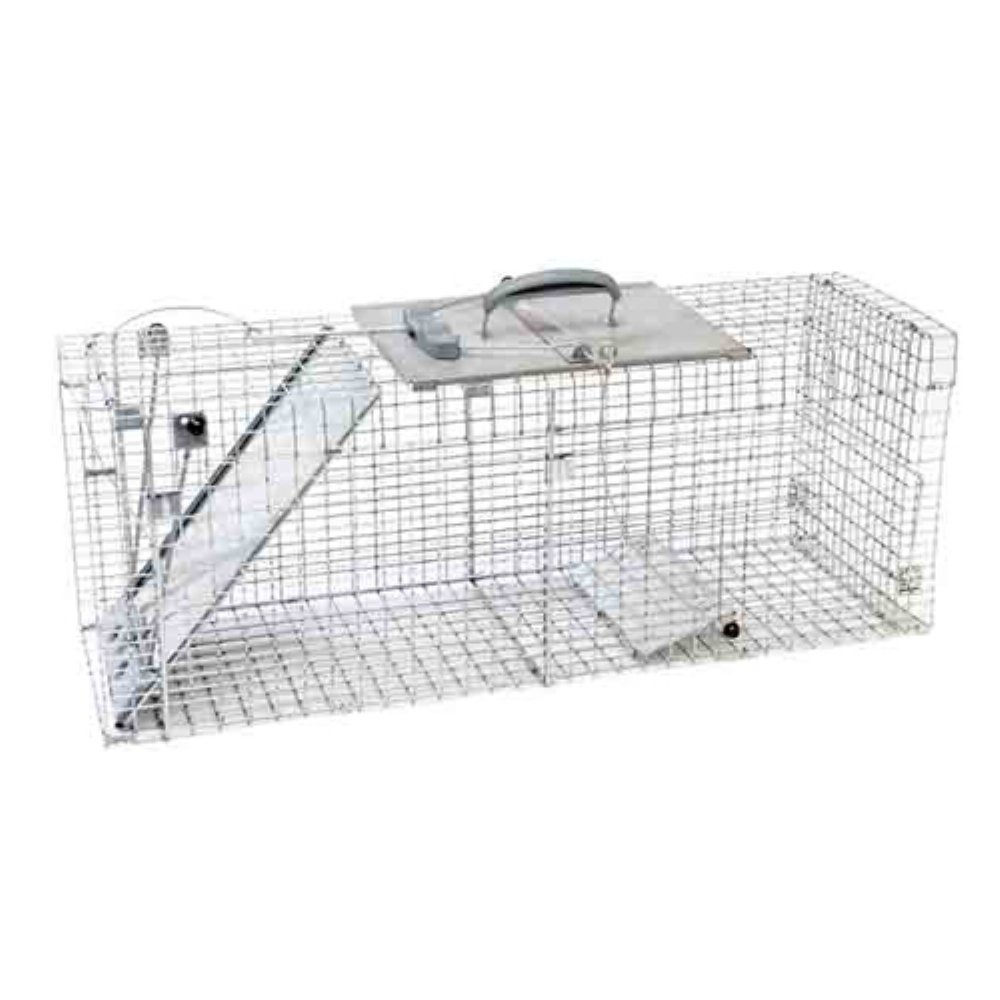 Havahart 1092 Collapsible 1-Door Easy Set Live Animal Cage Trap for larger nuisance animals