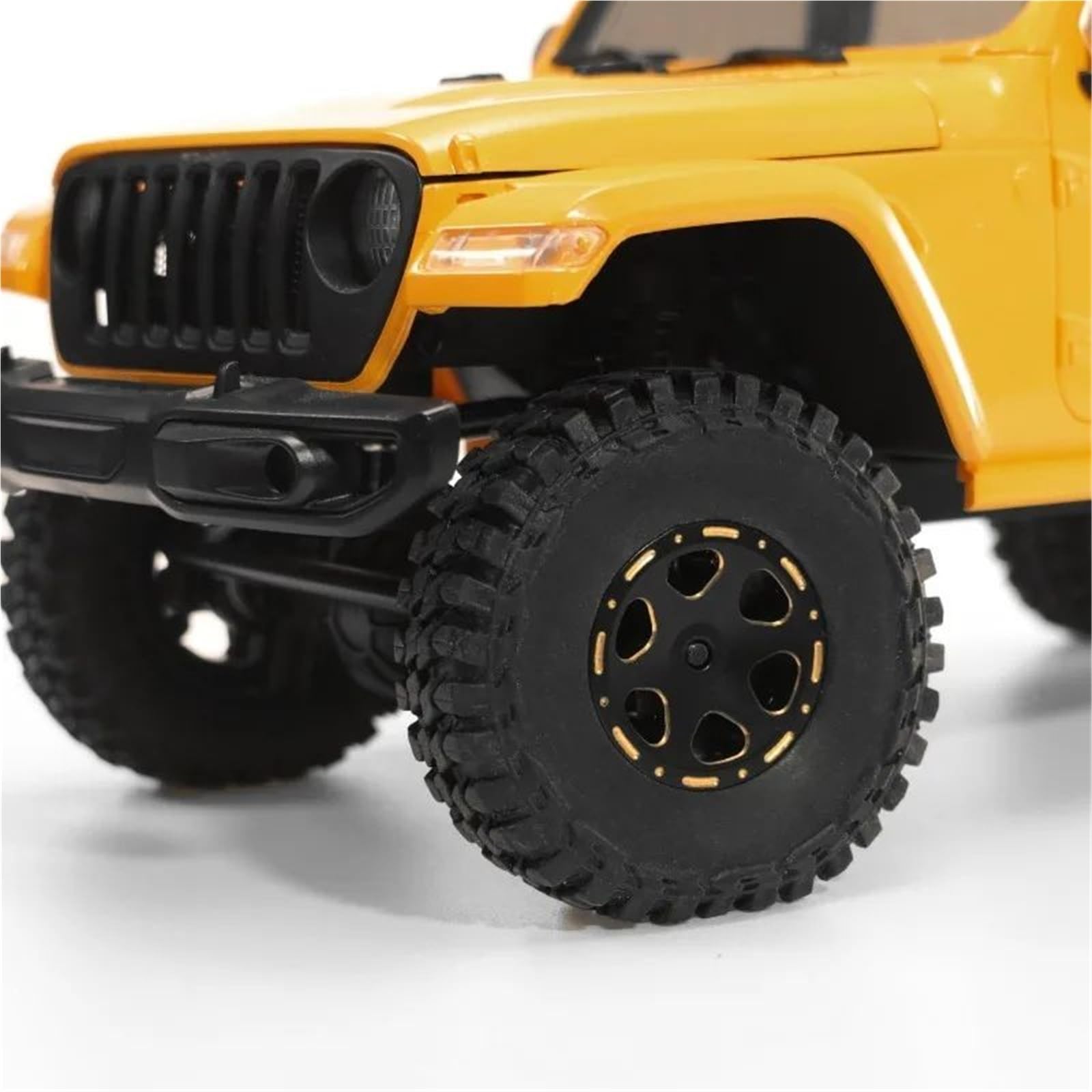 Pneumatici Ruote Beadlock Ottone 4Pezzi per Traxxas per TRX4M 1/18 1/24 rc
