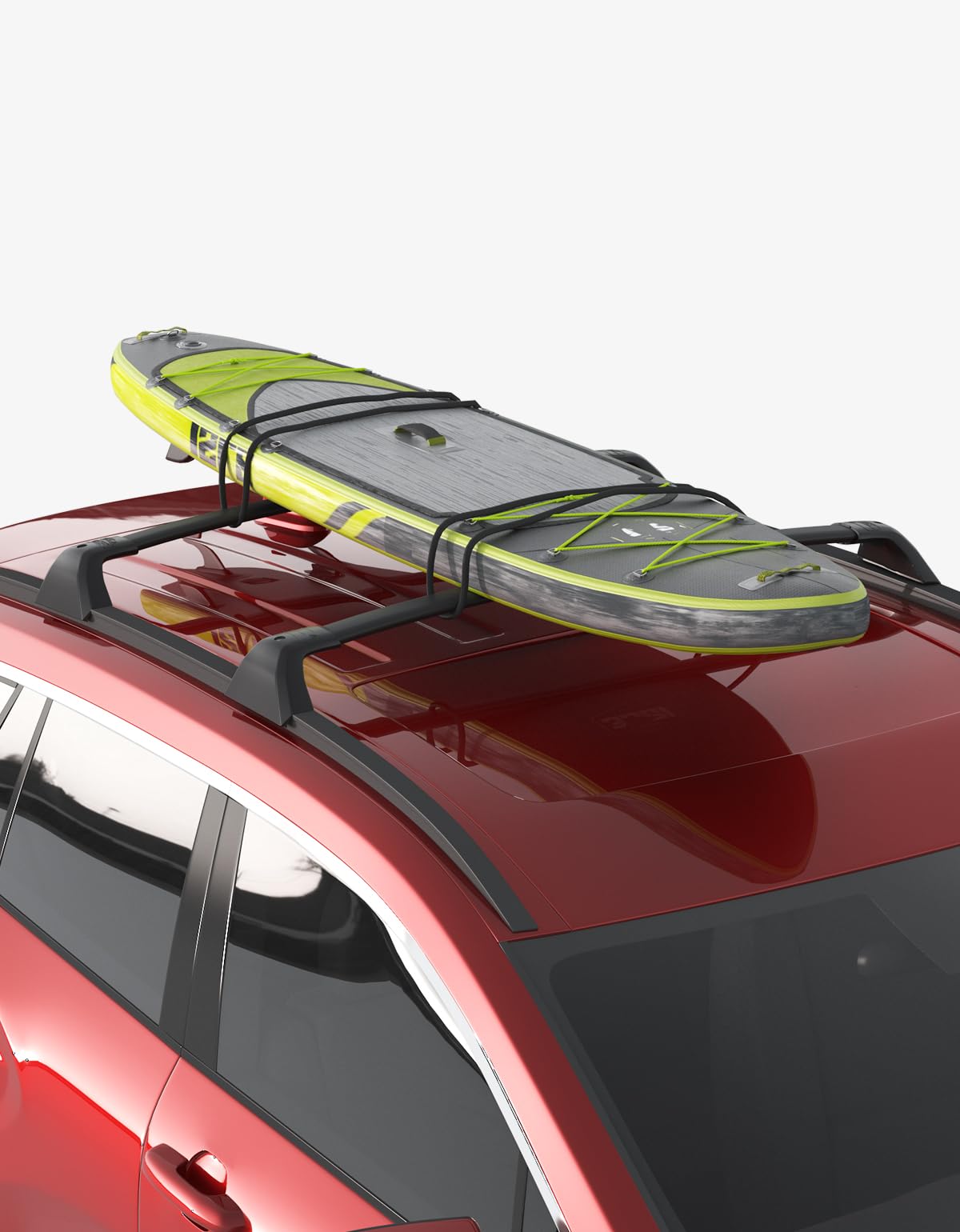 Amazon.com: KINGGERI Lockable 260lbs Cross Bars Roof Racks Fit for