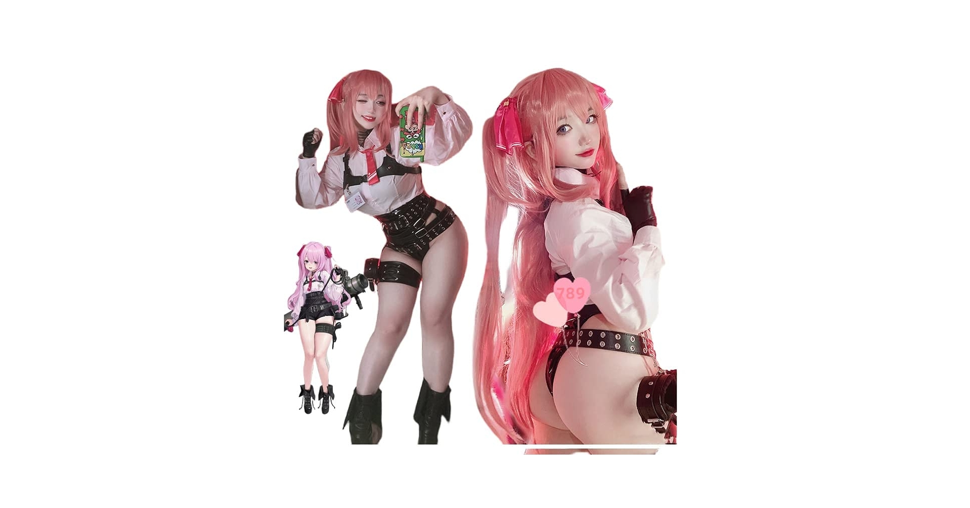 勝利の女神nikke ユニ コスプレ ウィッグセット 勝利の女神 NIKKE ニケ ユニ コスプレウィッグ