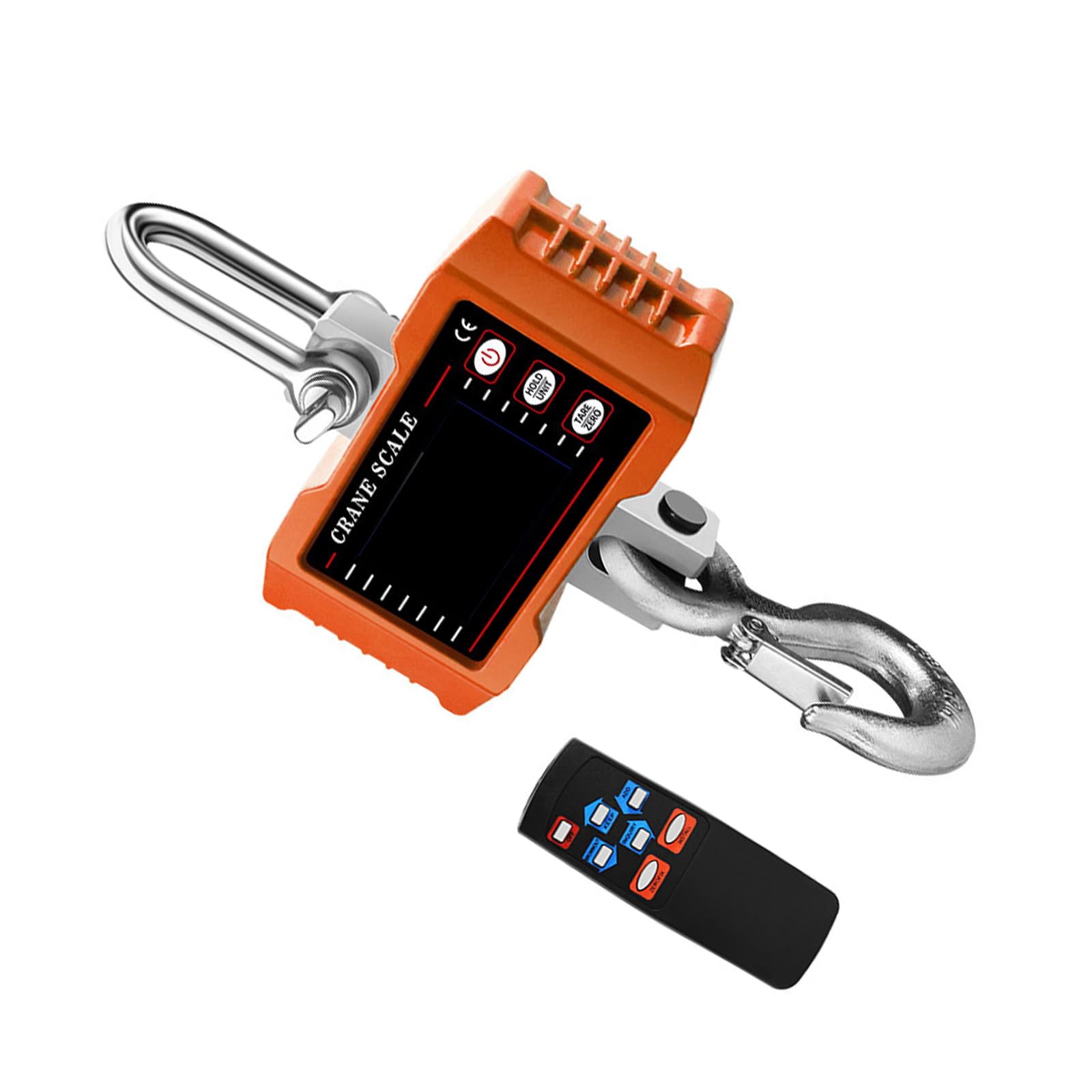 Remote Operated Electronic Scale Including Bright LED Display Multifunctional Features Maximumly Weight 4400 Pounds for Various Industry Digital Scale