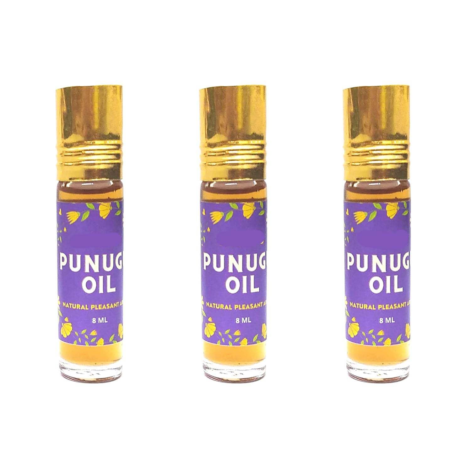 Punugu Oil- Punugu Thailam- Civet Oil- 8 ml In Each Bottle - Natural Fragrance Oil for pooja- Roller Perfume (3)-image-3
