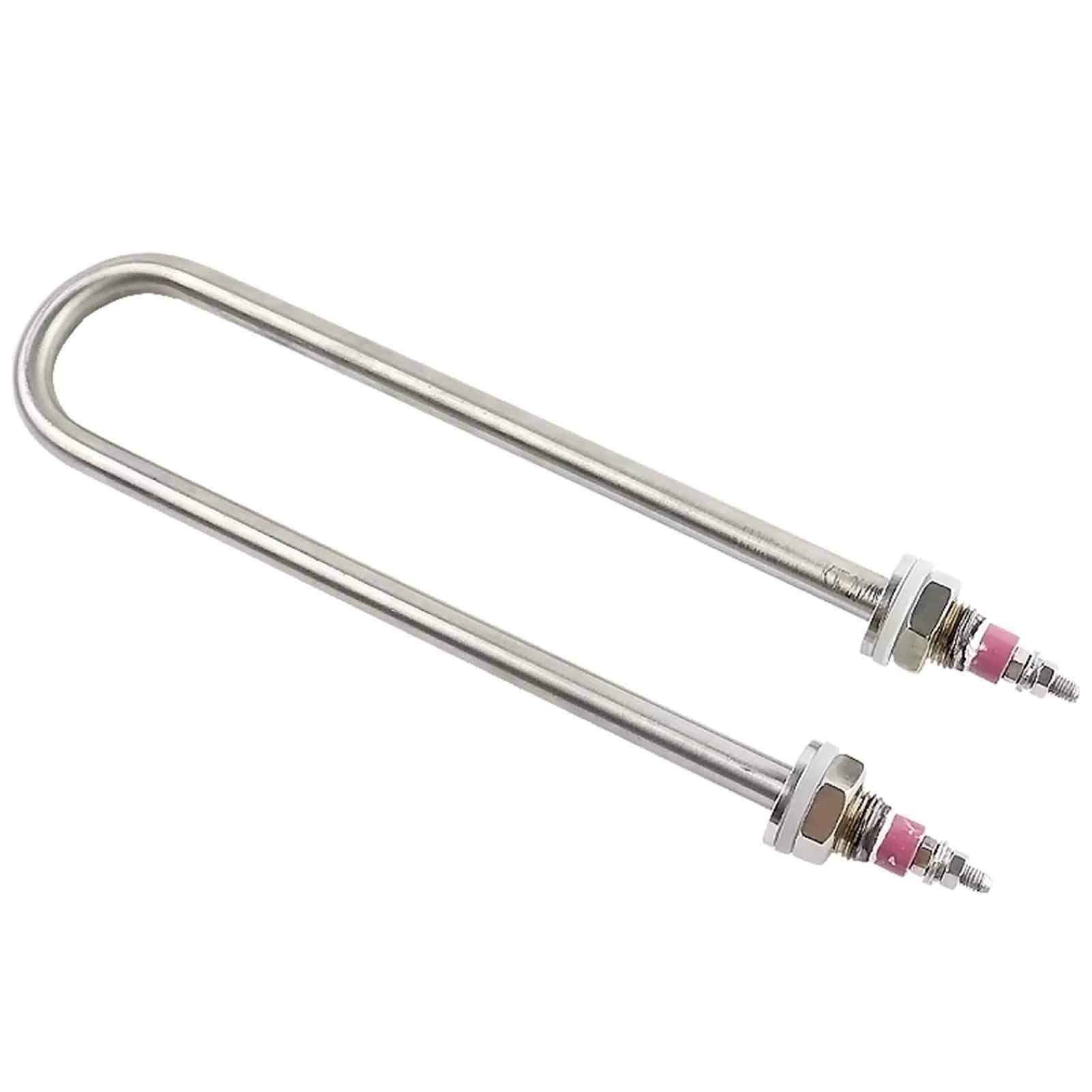 Amazon.co.jp: 1 Pair 220V / 380V 1KW / 1.5KW / 2KW / 3KW / 4KW U Type M16 /  M18 SUS304 12mm Tube Electric Heat Pipe Water Heater U-Shaped Heating  Element (Color: